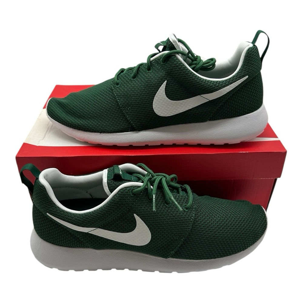 Nike Roshe One Running Shoes‎ Mens 11.5 Gorge Green/White Sneakers 511881-313